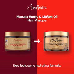 SheaMoisture being applied to wet hair for improved softness and manageability