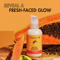 SheaMoisture open jar showing lightweight cream texture and quick absorption