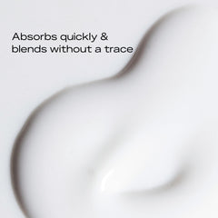 SheaMoisture lotion applied on hand showing quick absorption benefit
