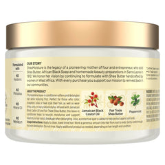 SheaMoisture creamy leave-in texture close-up for easy detangling