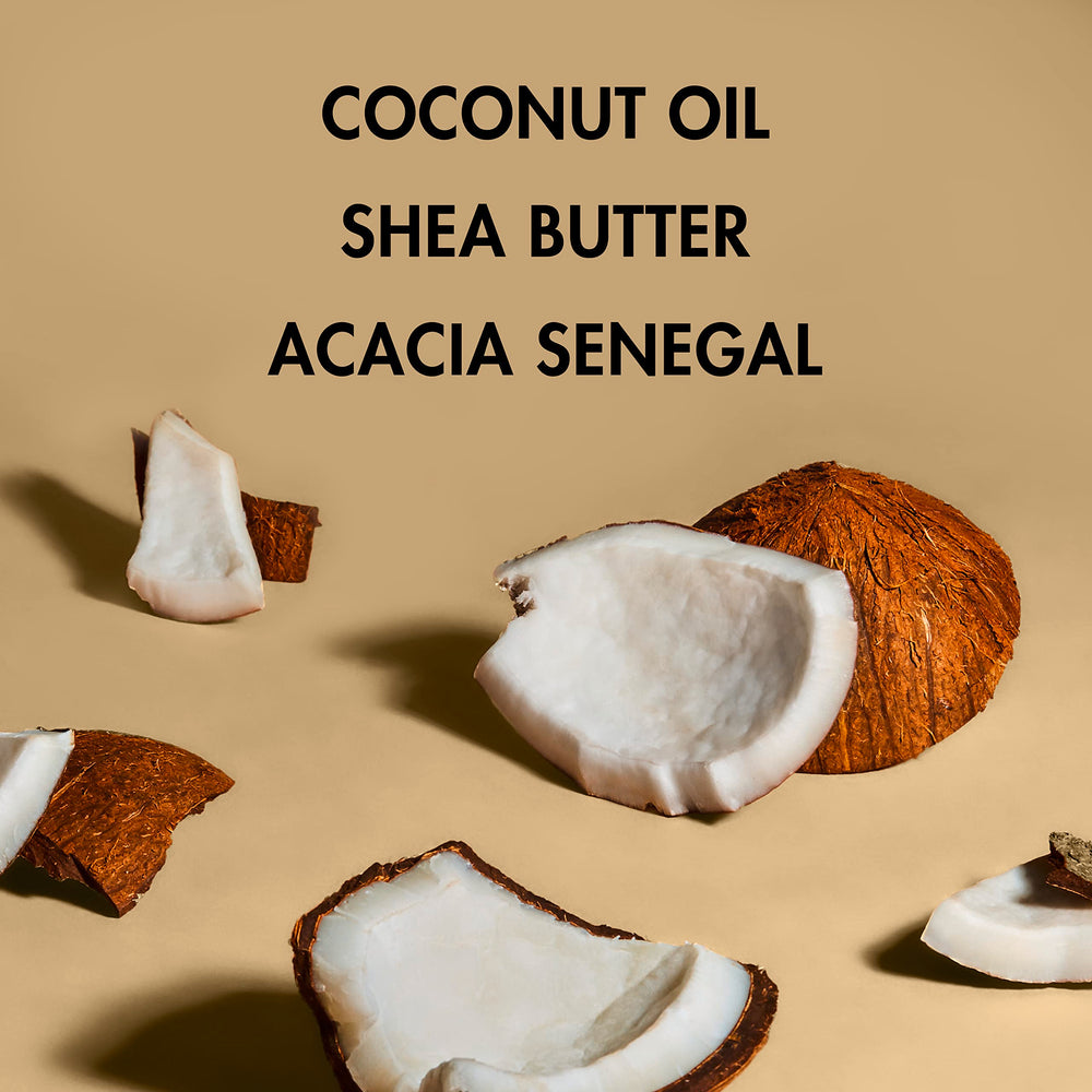 Shea Moisture oil drop texture close-up, shows lightweight fast-absorbing feel