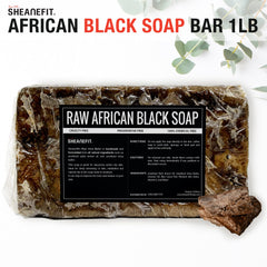 Sheanefit close-up of grainy soap texture highlighting gentle exfoliation