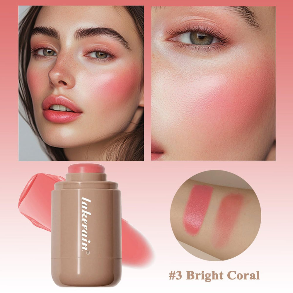 SHEEYOON cream blush texture swatch closeup showing smooth blendability and hydrating finish