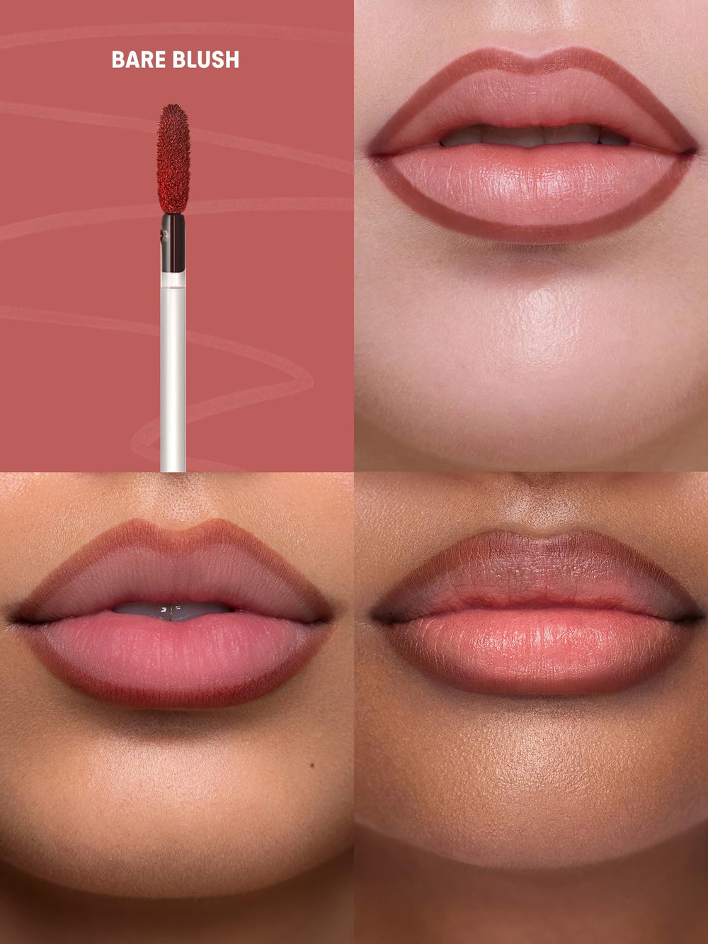 SHEGLAM peel film texture demonstrating easy peel-off and clean finish
