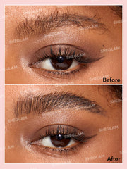 SHEGLAM espresso color swatches demonstrating natural warm-brown shade
