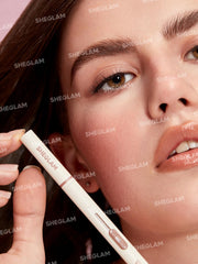 SHEGLAM pencil inside a makeup bag ideal for travel touch-ups