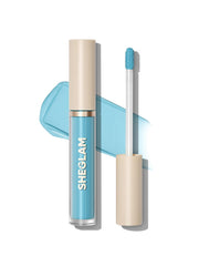 SHEGLAM blue corrector front packaging showing color and benefit