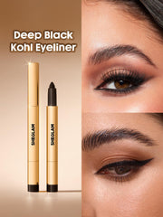 SHEGLAM tip close-up highlighting fine self-sharpening point for precise lines