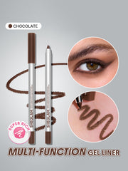 SHEGLAM Boldline Chocolate sharpened pencil tip for precise application and control