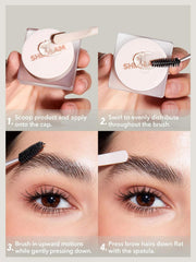 SHEGLAM gel texture swatch on skin showing smooth non-sticky finish benefit
