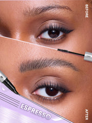 SHEGLAM pen held in hand to show scale and travel-friendly portability