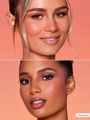 SHEGLAM built-in applicator sponge tip demonstrating precise, tool-free application benefit