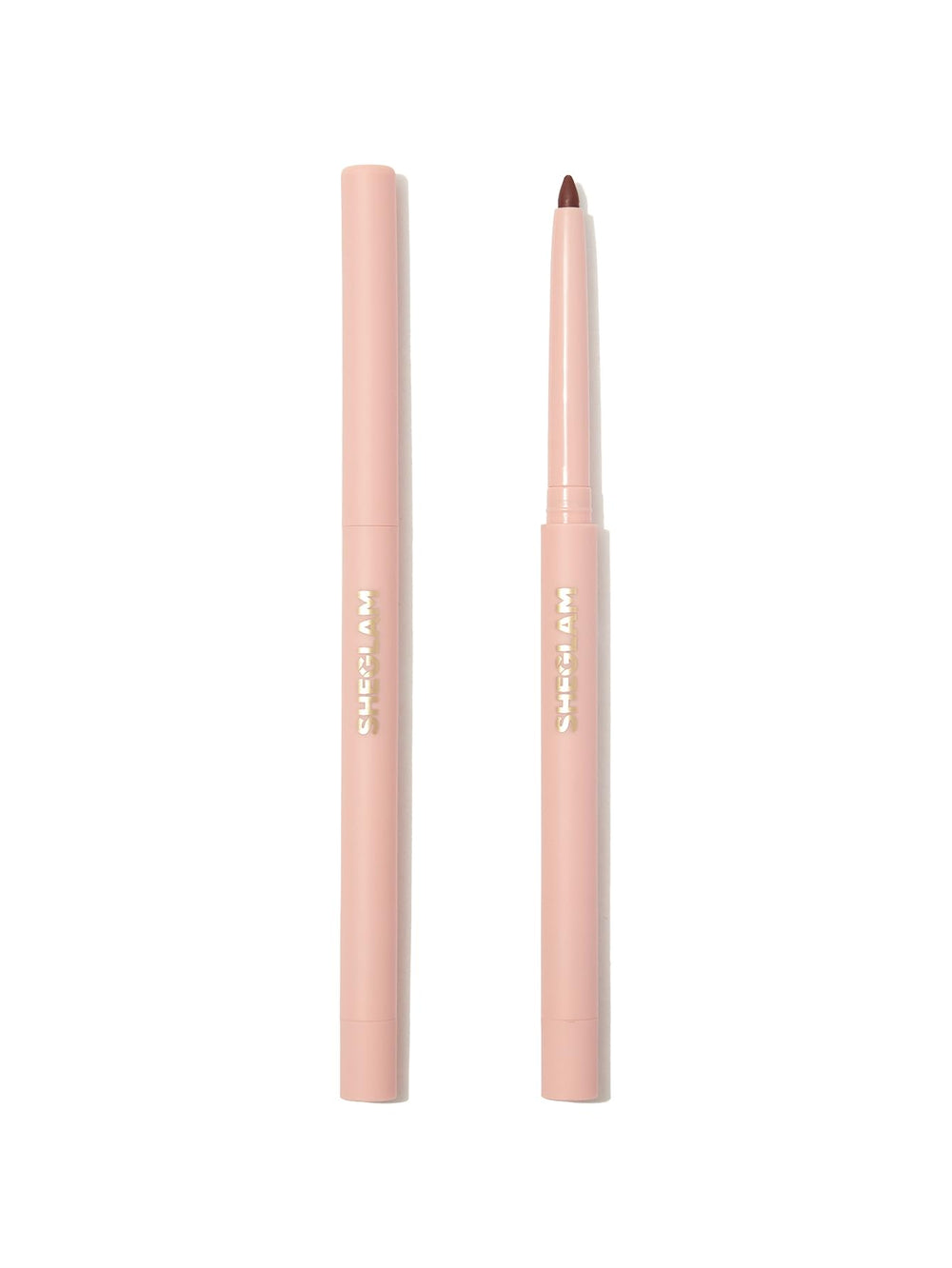 SHEGLAM front view of pencil showing sleek design and clear shade