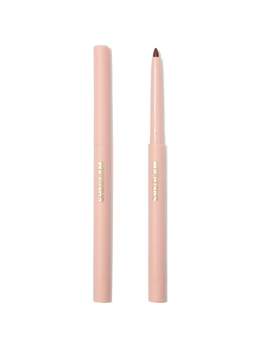 SHEGLAM front view of pencil showing sleek design and clear shade