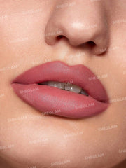 SHEGLAM on model wearing Cherry Fudge for everyday polished look