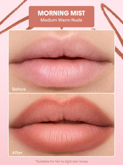 SHEGLAM Cloudline texture swatch illustrating blendable, soft-focus finish