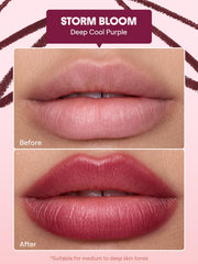 SHEGLAM tip close-up highlighting precise applicator for accurate lip definition benefit