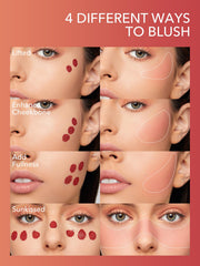 SHEGLAM application with finger demonstrating easy blending and buildable color