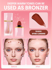 SHEGLAM close-up of built-in sponge applicator for precise placement