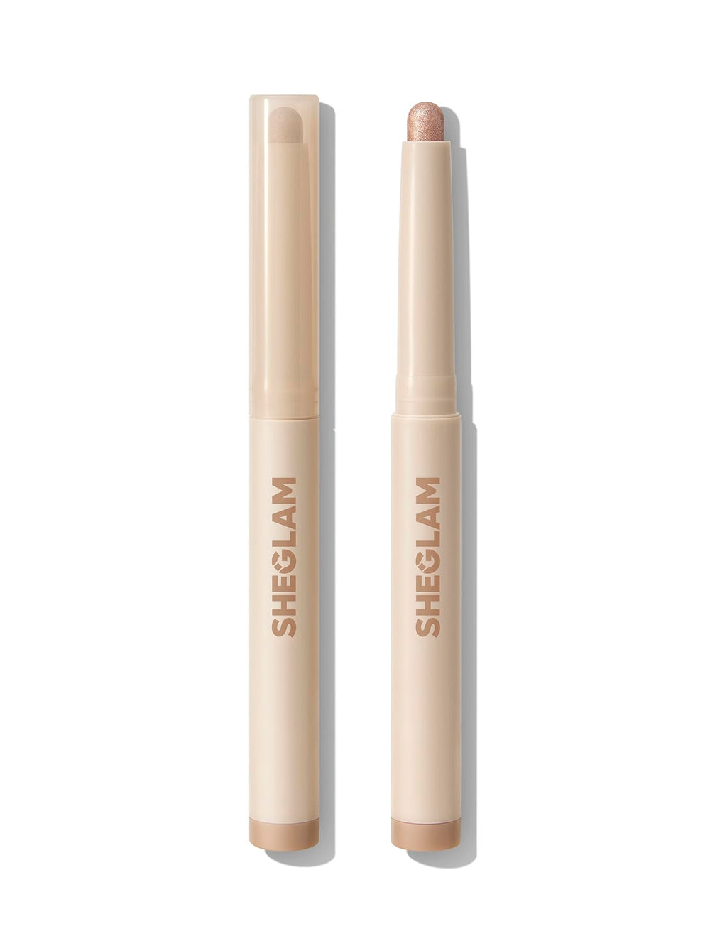 SHEGLAM front packaging showing shade variety and compact design benefit