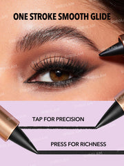 SHEGLAM tip texture close-up highlighting smooth glide benefit