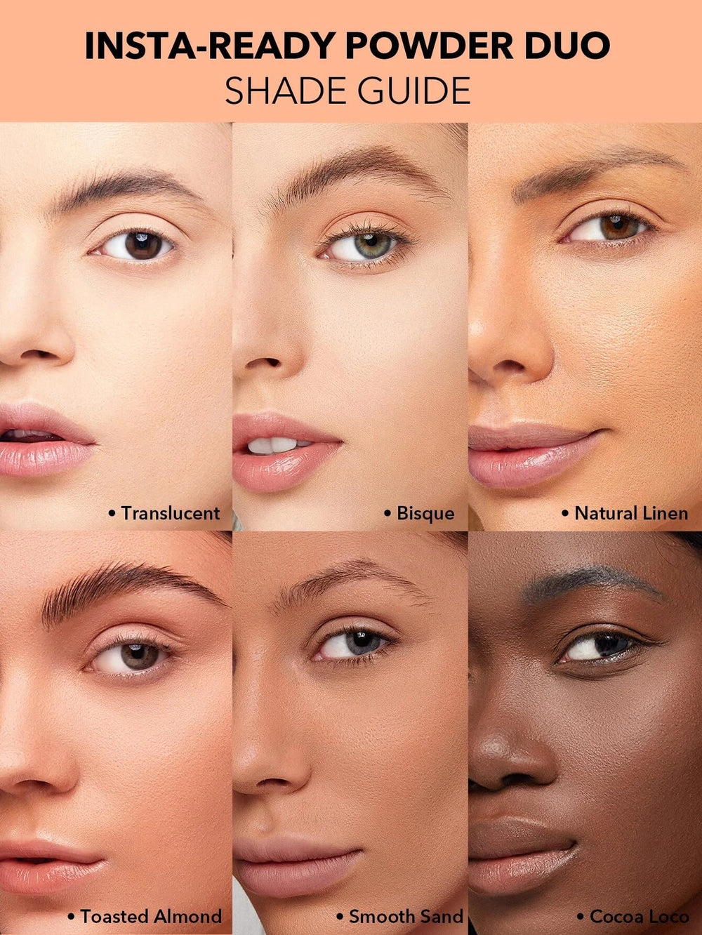 SHEGLAM face compartment powder texture close-up showing mattifying particles for oil control benefit