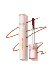 SHEGLAM front packaging showing Brownie Points nude-brown benefit long-wear
