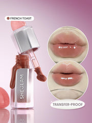 SHEGLAM wand applicator close-up demonstrating smooth application