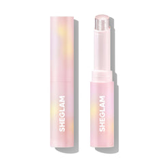 SHEGLAM Frost Bite front packaging showing compact stick and cap, convenient travel size