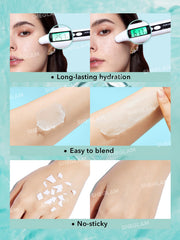 SHEGLAM hand swatch of primer showing blendable, non-greasy finish