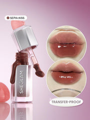SHEGLAM gloss wand applicator close-up for easy smooth application benefit