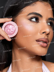 SHEGLAM Heart Galaxy close-up pigment shift showing multichrome sparkle