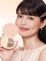 SHEGLAM palette styled with brushes to show easy everyday application