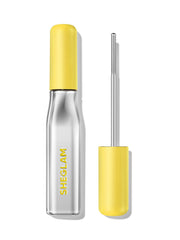 SHEGLAM front packaging showing mascara tube and logo for clear product ID