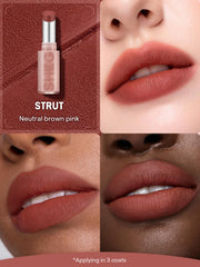 SHEGLAM arm swatch demonstrating buildable pigment and blendability benefit