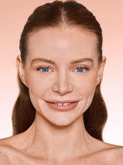 SHEGLAM product label and ingredients close-up highlighting skin-soothing botanicals