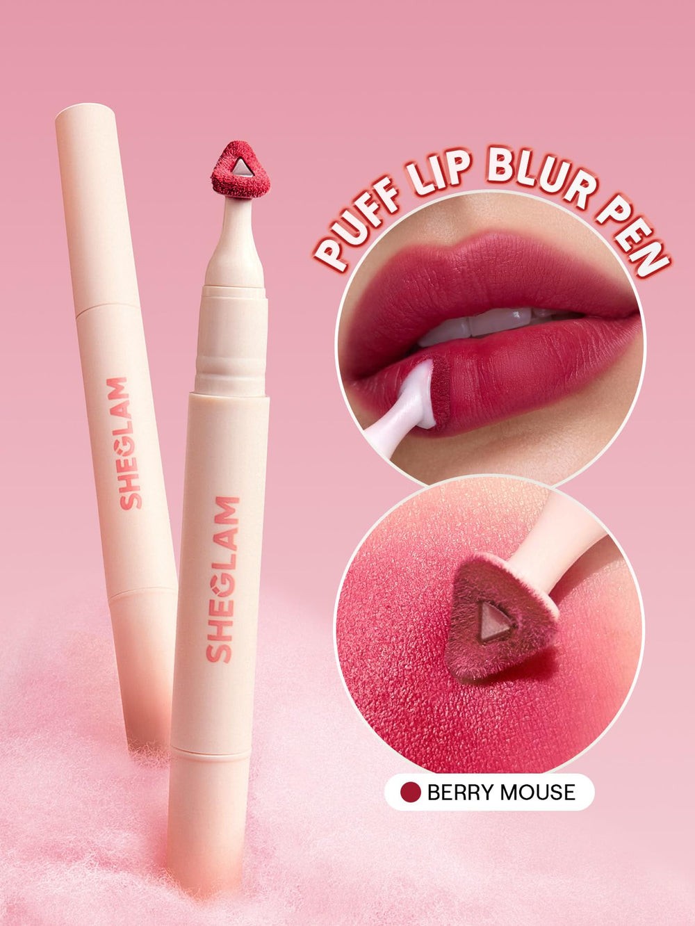SHEGLAM tube label closeup showing shade 331 and product details for quick ID