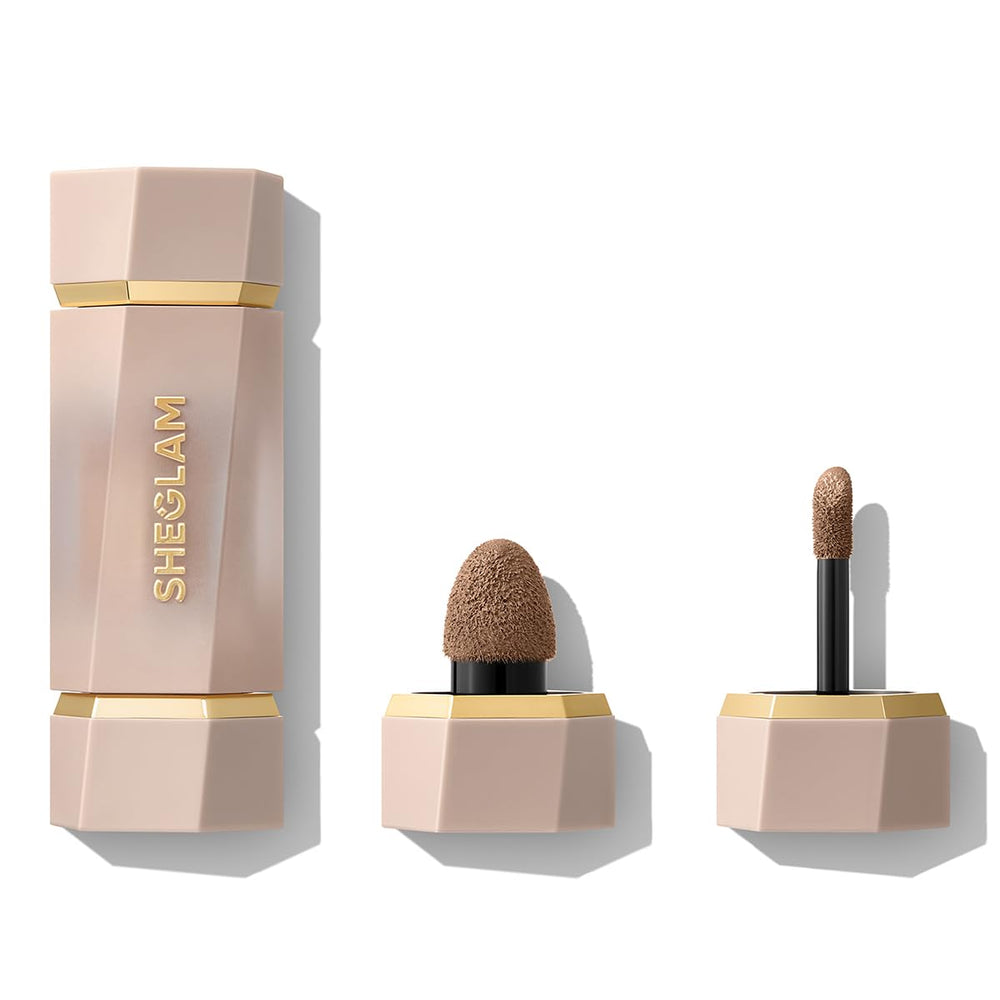 SHEGLAM product front view showing compact duo and clear labeling for quick selection