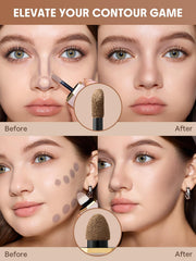 SHEGLAM sponge applicator texture ideal for seamless diffusion and soft finish