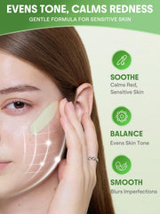 SHEGLAM primer in use application with fingers for quick prepping benefit