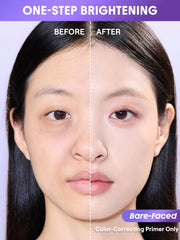 SHEGLAM primer under foundation demonstrating improved makeup adhesion and finish