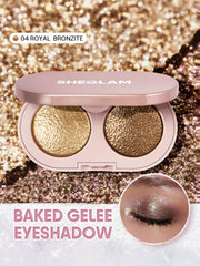SHEGLAM swatch texture showing micro-shimmer payoff and smooth blend