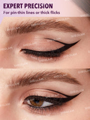 SHEGLAM swatch showing smooth pigment payoff and long-wear benefit