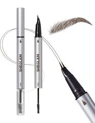 SHEGLAM pen front view showing chocolate shade and compact design benefit