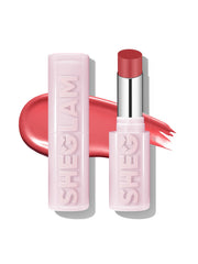 SHEGLAM front packaging displaying product name and glossy finish benefit