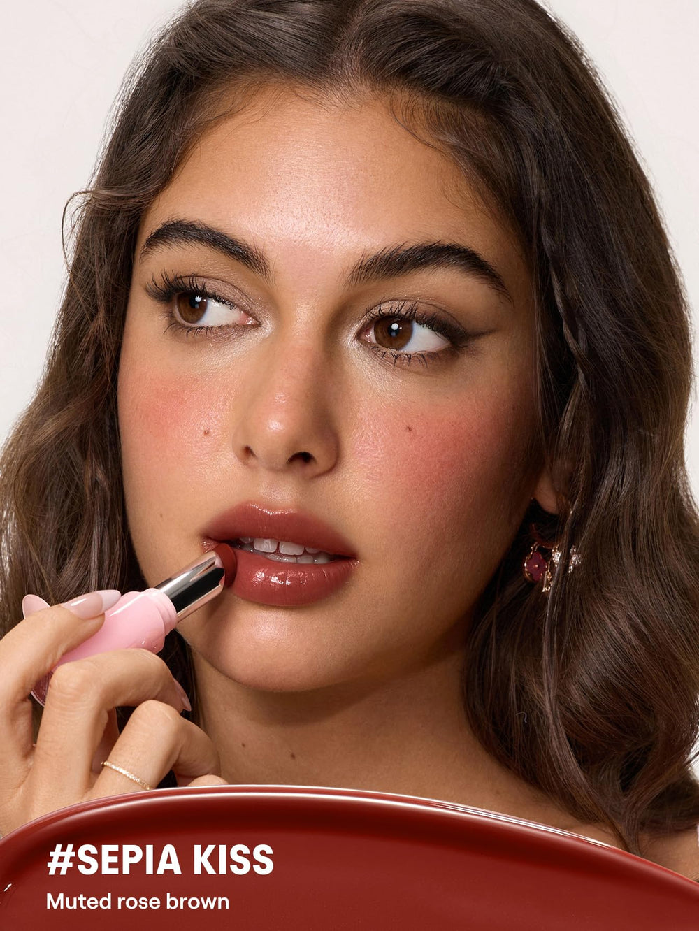SHEGLAM texture drop on skin highlighting lightweight hydrating finish