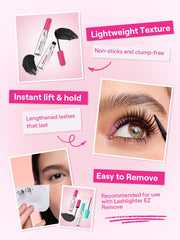 SHEGLAM tube next to ruler showing size and portability