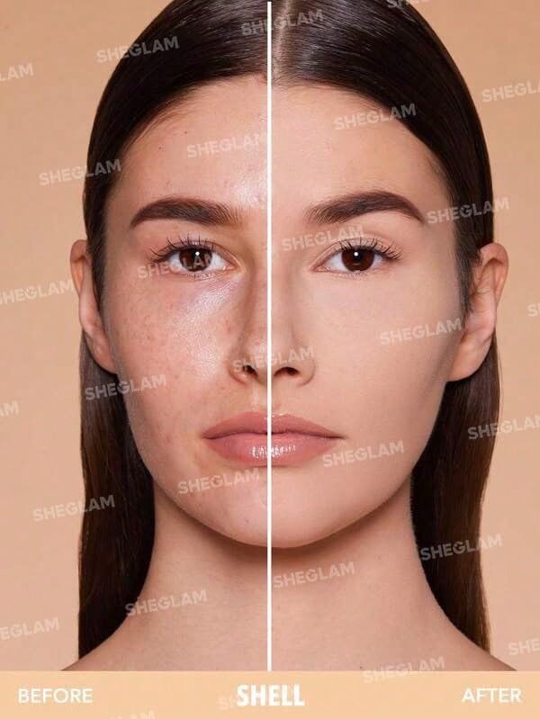 SHEGLAM powder texture close-up demonstrating smooth blendability benefit
