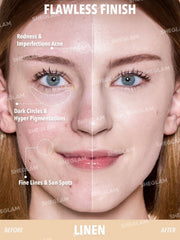 SHEGLAM Skin Magnet creamy texture close-up demonstrating blendable formula and smooth finish