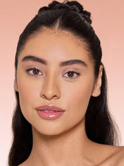 SHEGLAM water resistance demo with water droplets to show long-wear benefit